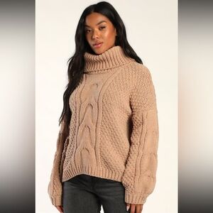 Lulus turtleneck sweater